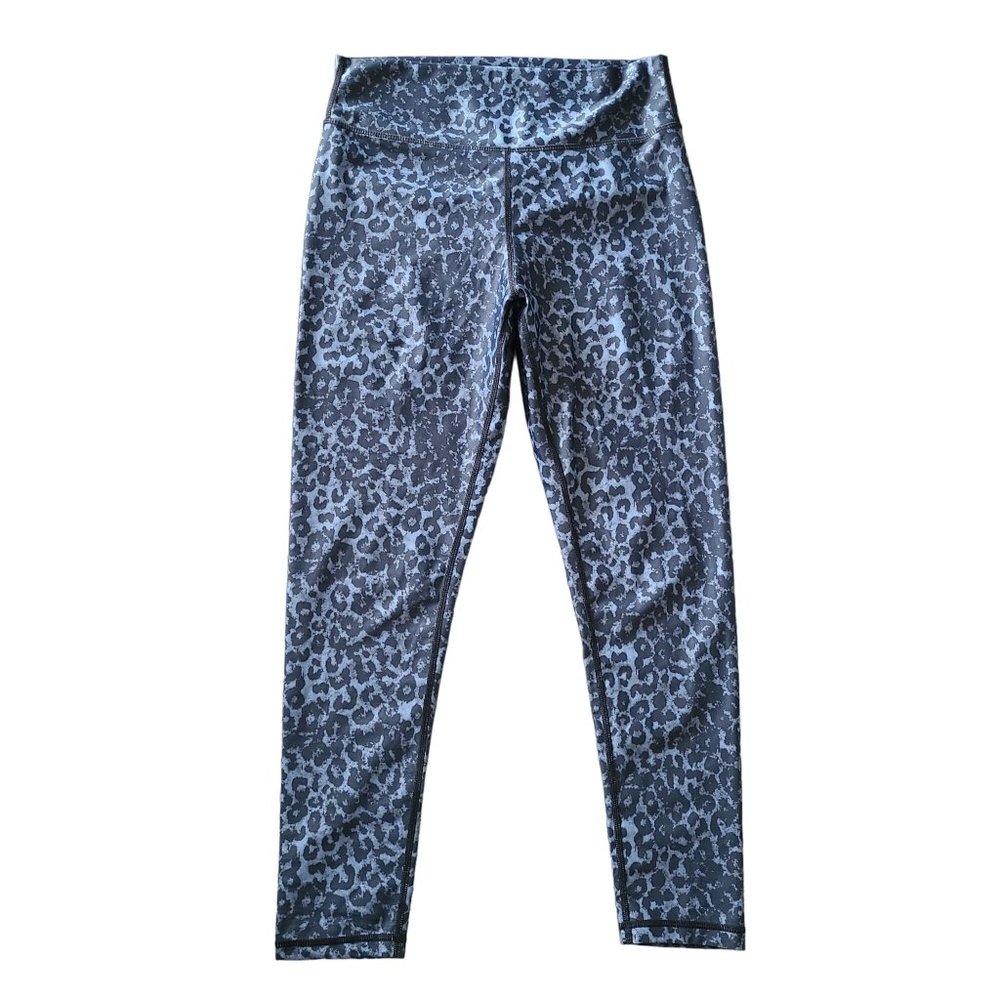 Zyia Active Women's Size 8-10 Scrunch Butt Leopard Print High Rise Leggings